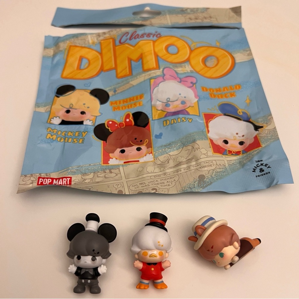 Popmart Pop Bean Dimoo World x Disney Classic Series